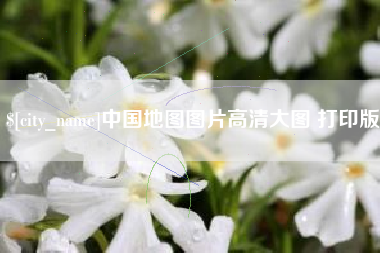 广饶中国地图图片高清大图 打印版