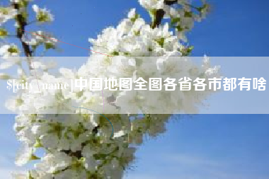 广饶中国地图全图各省各市都有啥