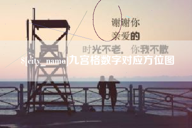 广饶九宫格数字对应方位图