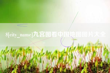 广饶九宫图看中国地图图片大全