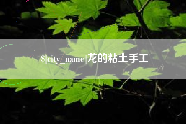 广饶龙的粘土手工