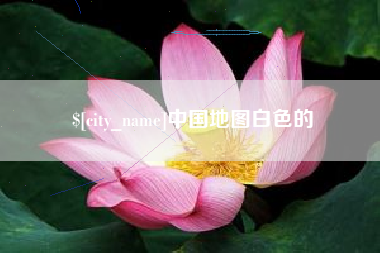 广饶中国地图白色的