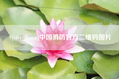 广饶中国消防官方二维码图片