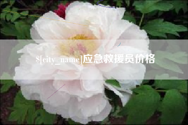 广饶应急救援员价格