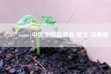 广饶中国地图高清版 放大 清晰版