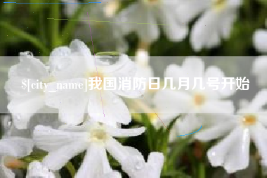 广饶我国消防日几月几号开始