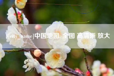 广饶中国地图. 全图 高清晰 放大