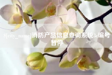广饶消防产品信息查询系统3c编号暂停
