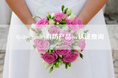 广饶消防产品ccc认证查询