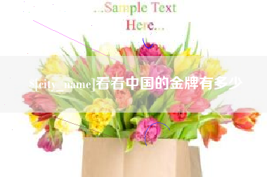 广饶看看中国的金牌有多少